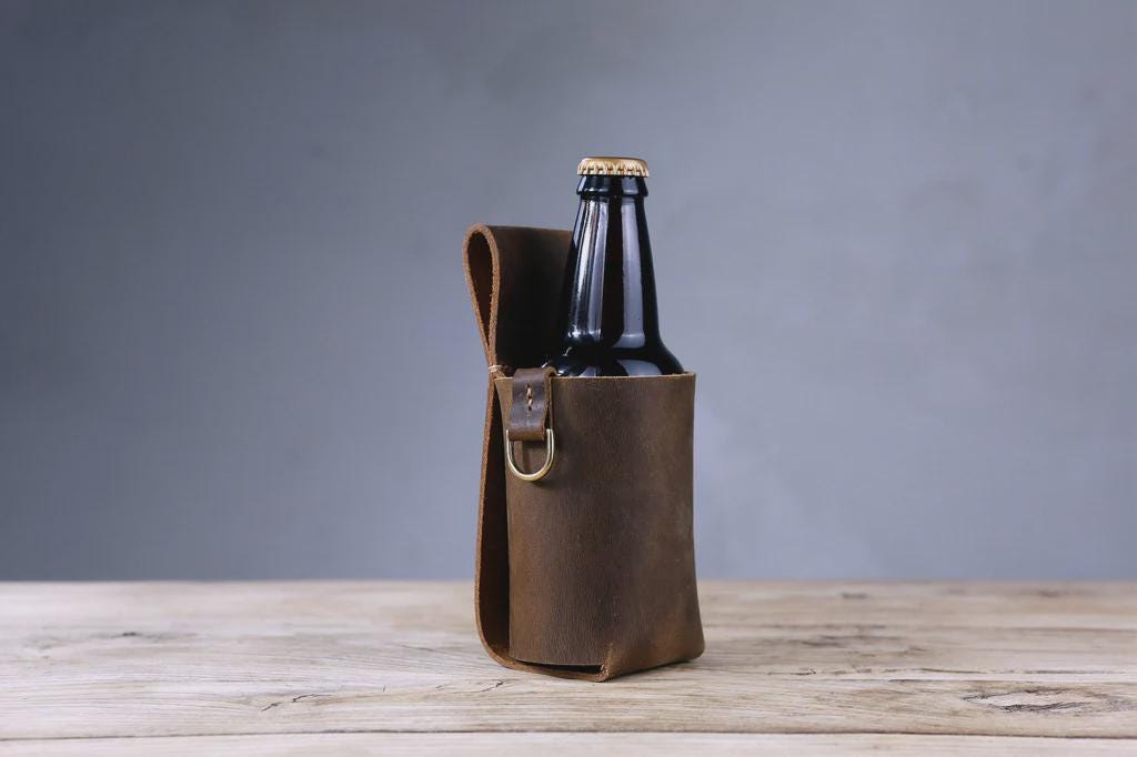Leather Beer Holster