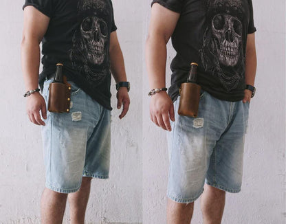 Leather Beer Holster