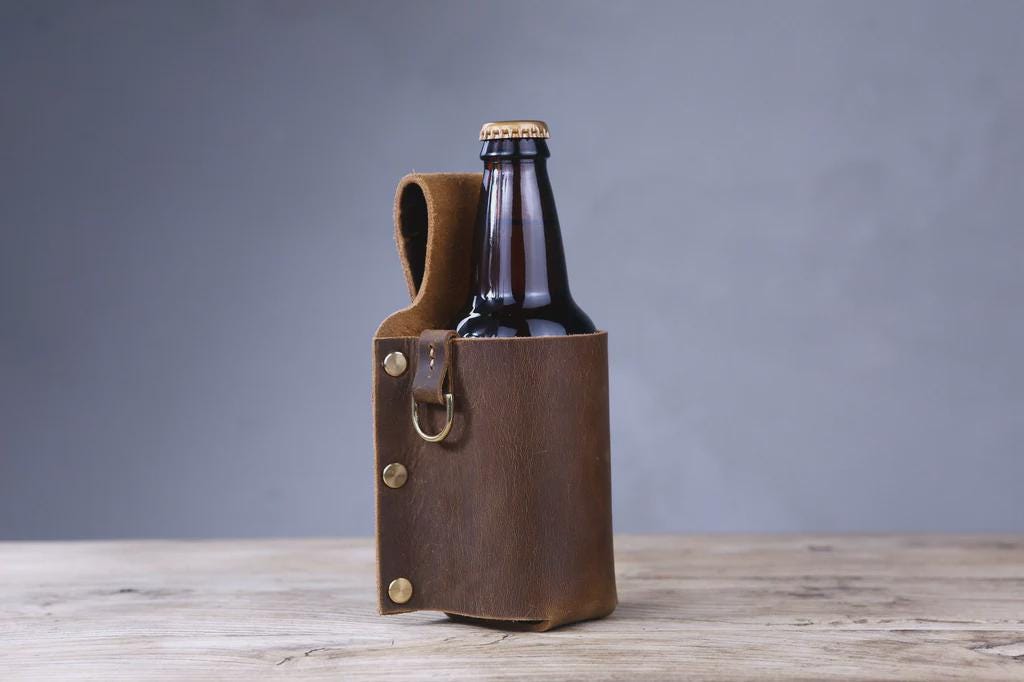 Leather Beer Holster